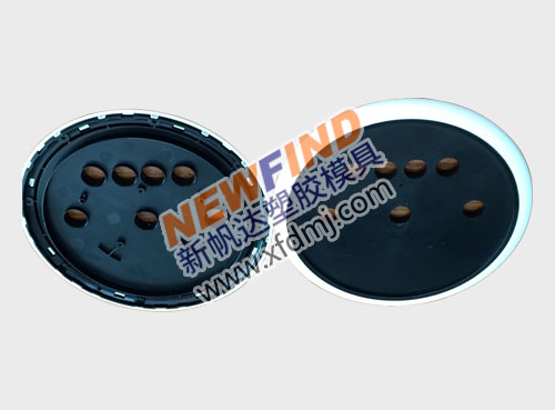 雙色防漏水密封杯蓋模具
