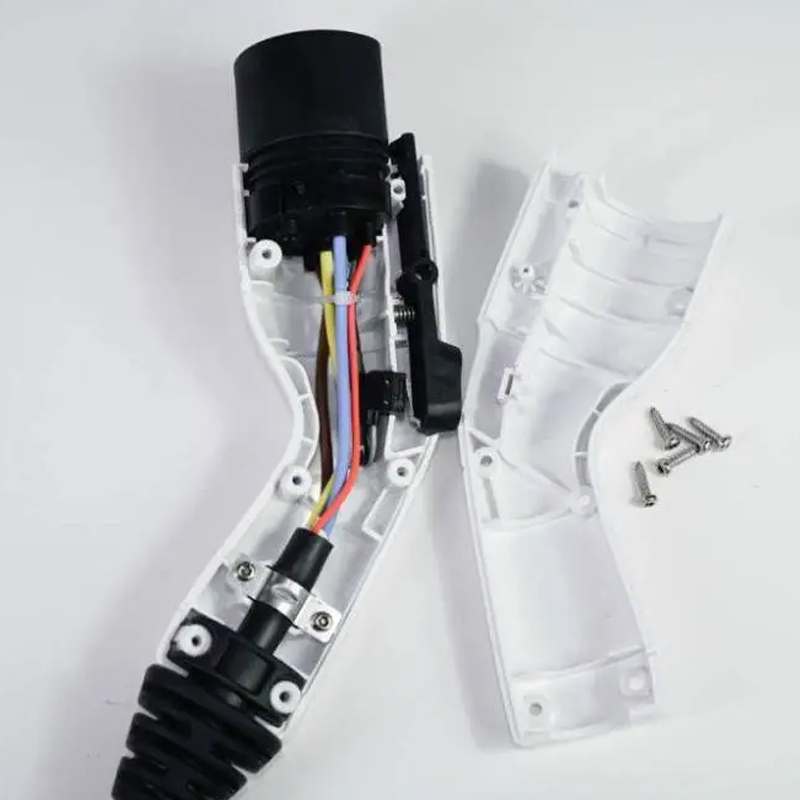 新能源汽車充電槍注塑成型外殼阻燃塑膠外殼異形塑膠配件